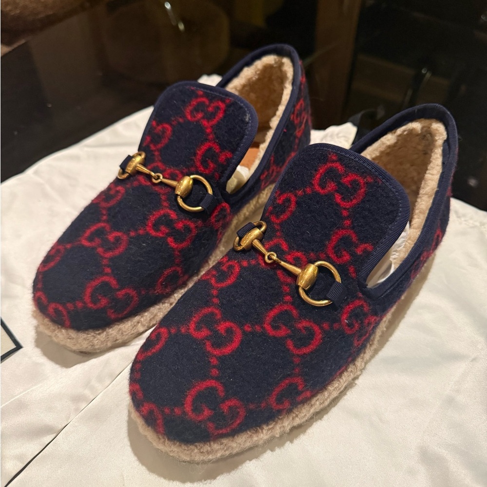 Gucci Shearling Lined Espadrilles - image 3